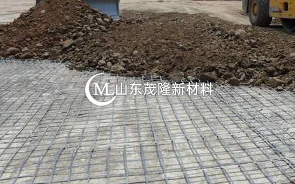 《濟青高速改擴建5標(biāo)》土工格柵施工